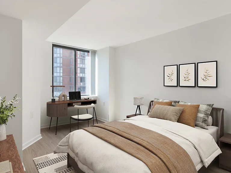 Bedroom with Hard Surface Flooring