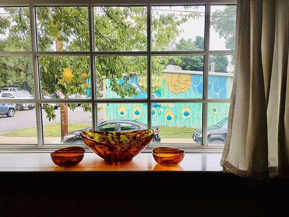 View from the front window.