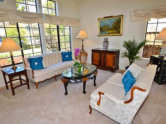 Living room with plenty of natural light