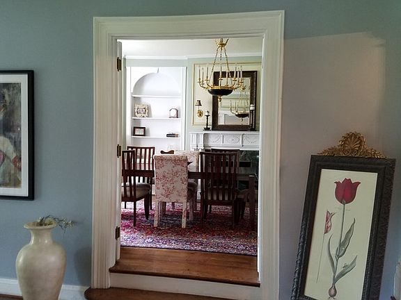 entrance to dining room
