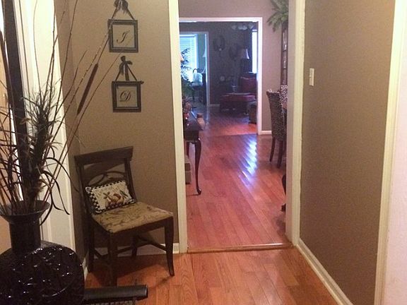 back entrance from carport