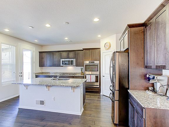 Kitchen with granite