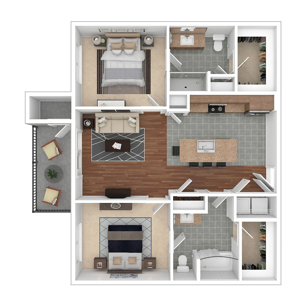 Floor plan 2X2