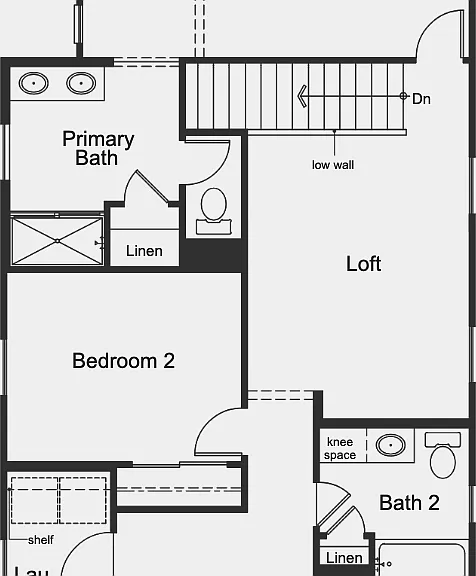 Upstairs Floorplan
