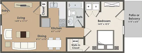 Floor plan Urban Oxford