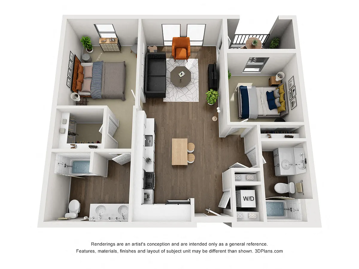 Floor plan B1