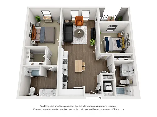 Floor plan B1