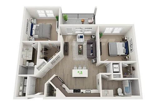 Floor plan B1