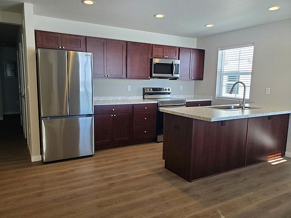 Kitchen with premium appliances.