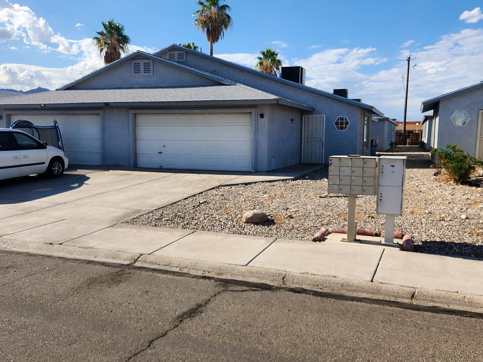 Two car garage
