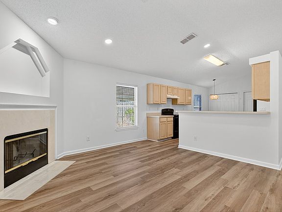 Another living area with fireplace