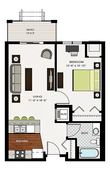 Floor plan The Mears