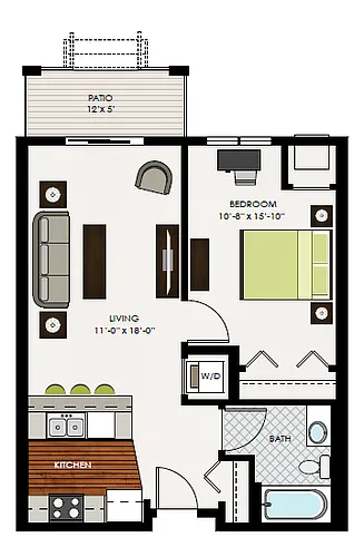 Floor plan The Mears