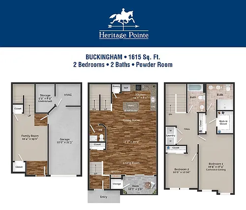 Floor plan The Buckingham