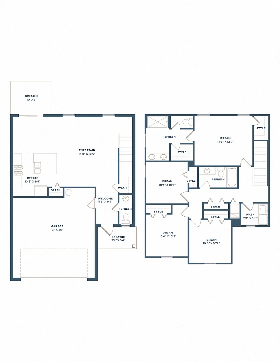 Floor plan Siesta Key