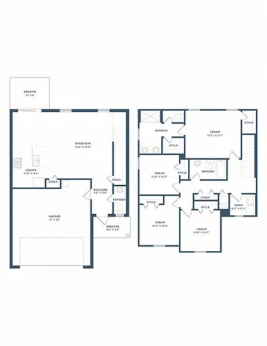 Floor plan Siesta Key