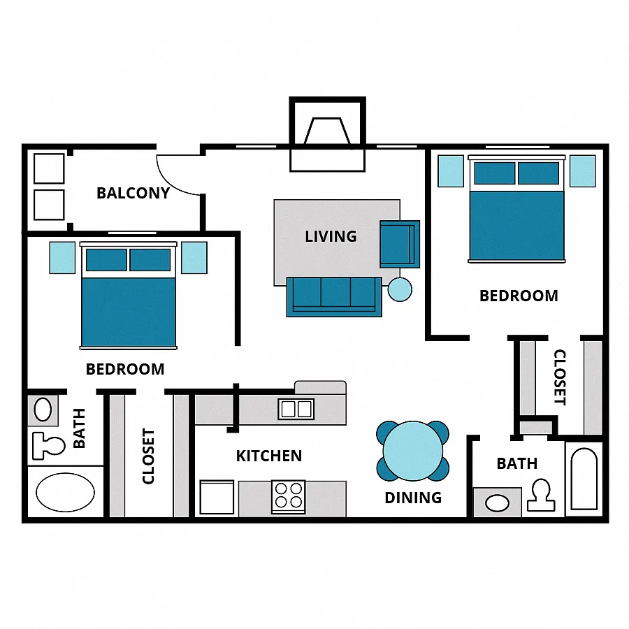 Floor plan B1