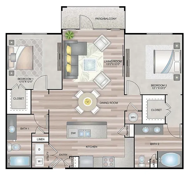 Floor plan Milan