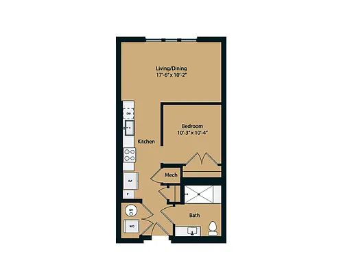 Floor plan E1