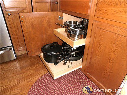 Slide out Cabinets