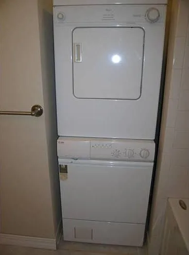 washer dryer in unit