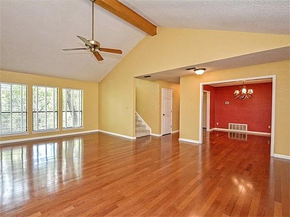 Family room open to second dining room / flex space.