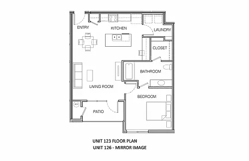 Floor plan 123-126