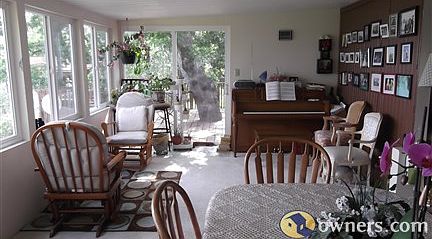 Opposite view of sunroom