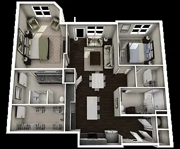 Floor plan Caldwell