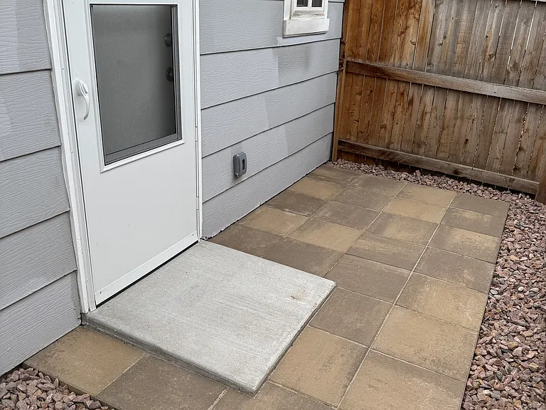 Rear Door and Grill Area