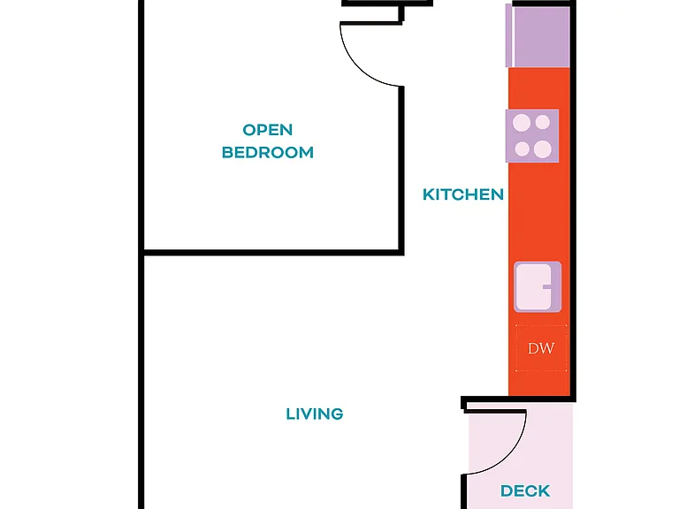 Open 1 Bed, 1 Bath - Apt D Open 1 Bed, 1 Bath - Apt D