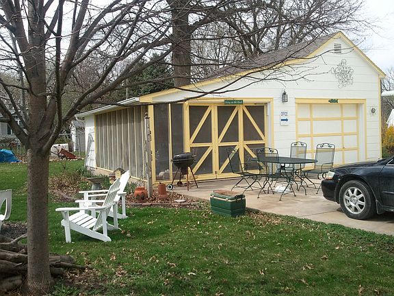 screened porch.