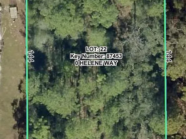 8957 HELENE WAY LOT 22, WEEKI WACHEE, FL 34613