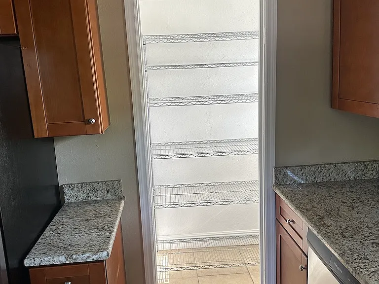 Kitchen pantry.