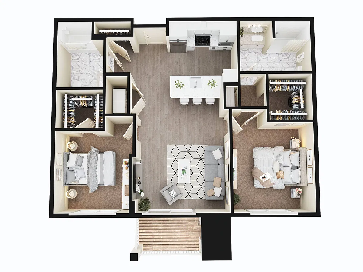 Floor plan B2AH