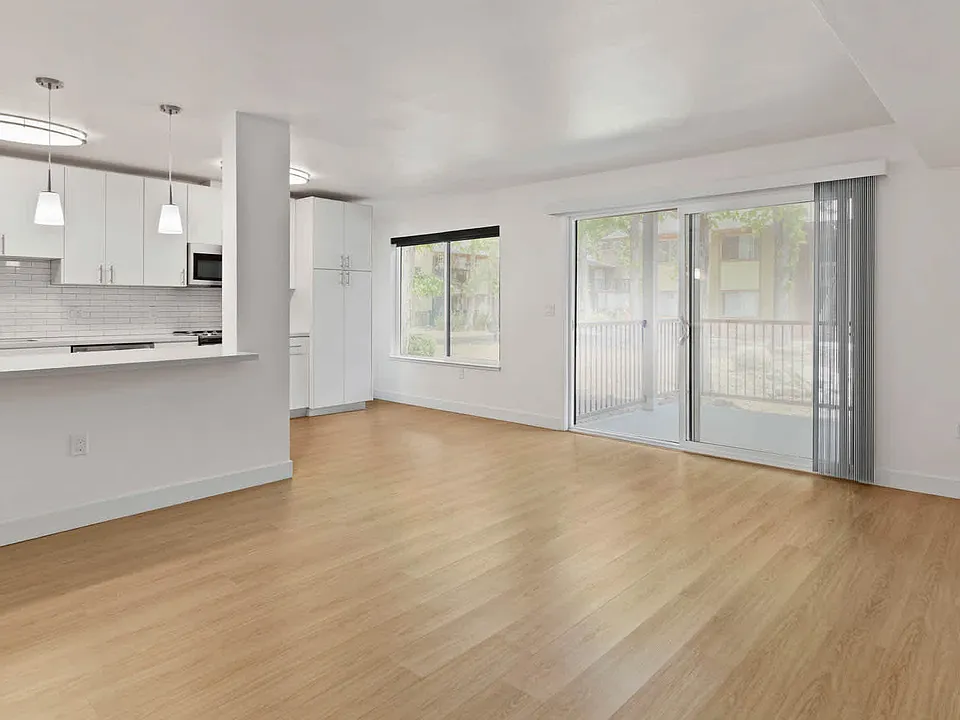 Living and Dining Room with Patio