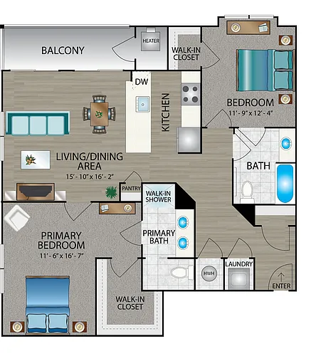 Floor plan Monmouth