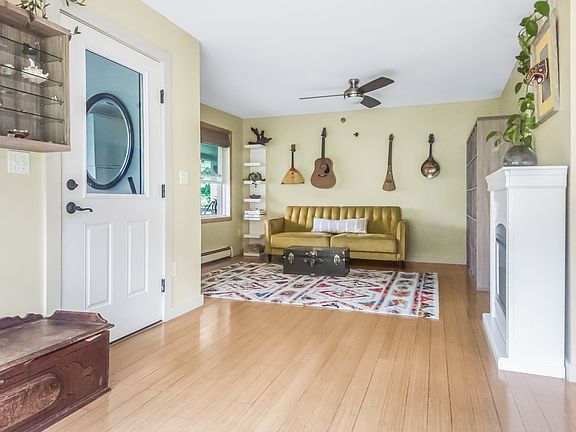 Living room from one side