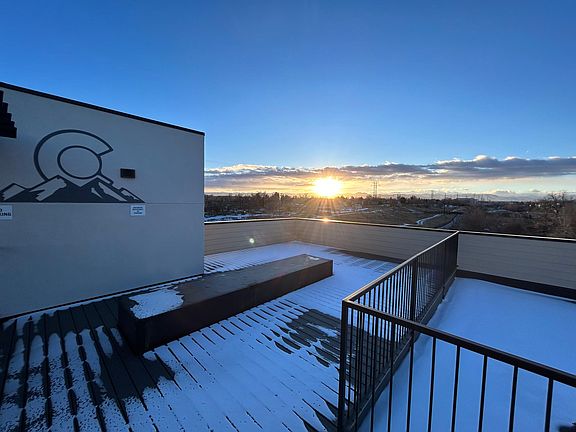 View to Downtown Denver facing East
