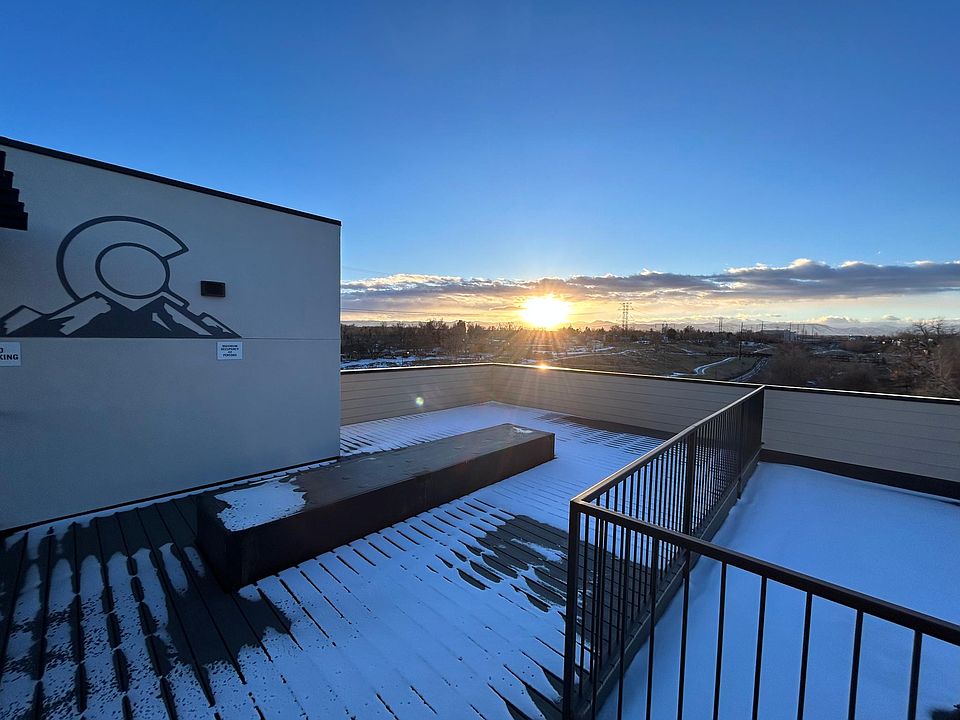 View to Downtown Denver facing East
