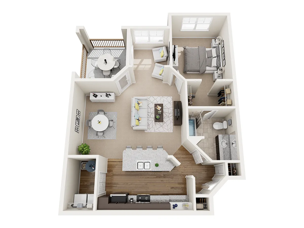 Floor plan Oak