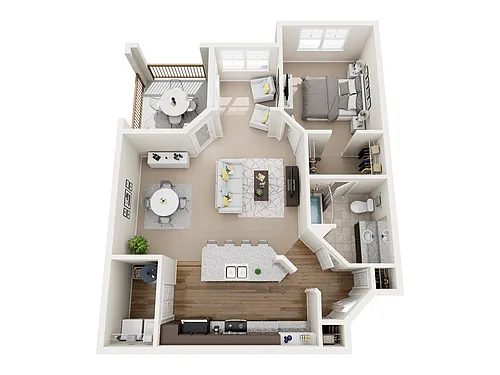 Floor plan Oak