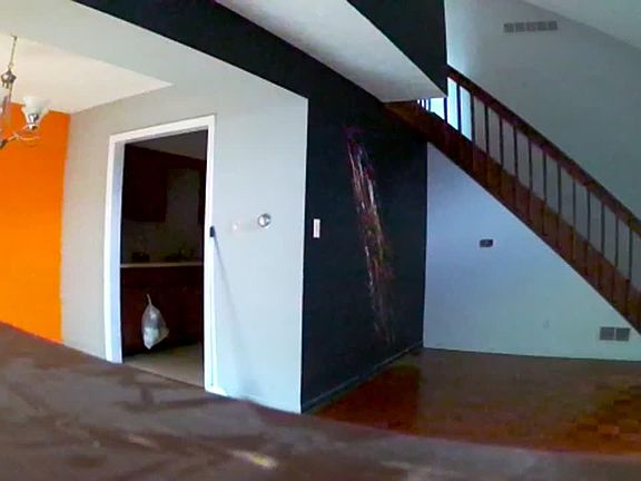 Side view from the living room