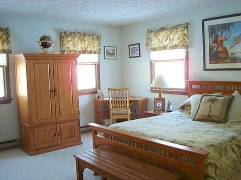 Master bedroom with bath.