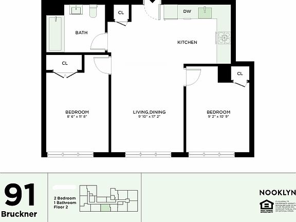 2nd image of 91 Bruckner Blvd #287