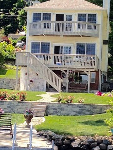 2 decks, covered patio