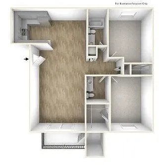 Floor plan Alcove