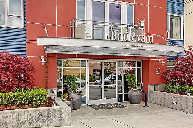 Building front entrance