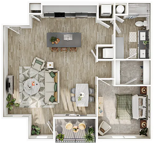 Floor plan A2B