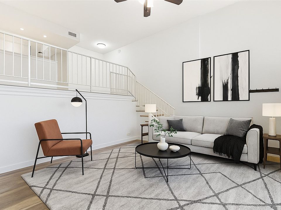 Virtually Staged Photo of living room